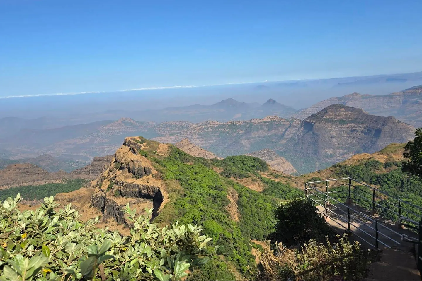 Arthur's Seat Point viewpoint Mahabaleshwar
